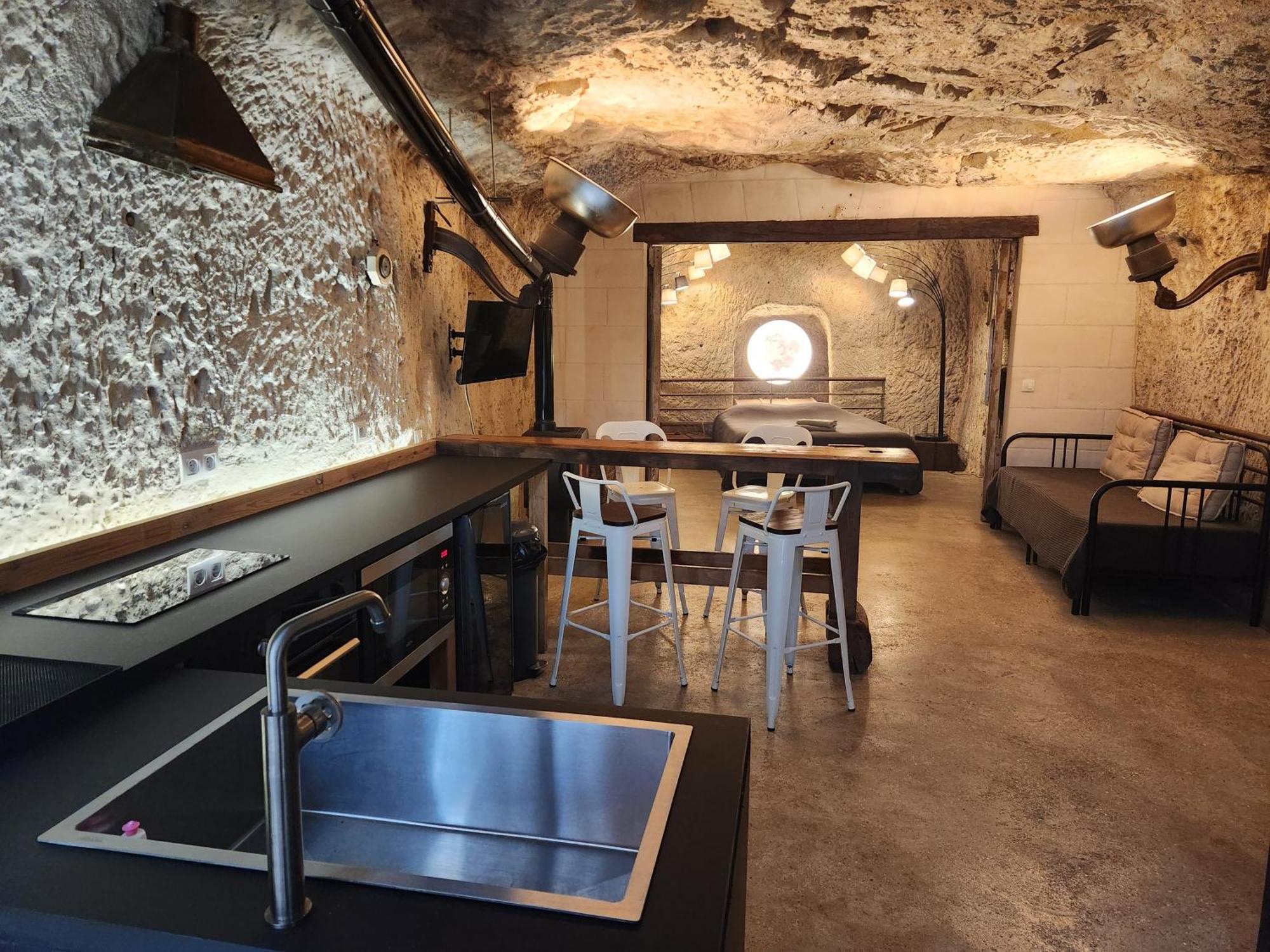 Le Cavernacle Montrichard Eksteriør billede